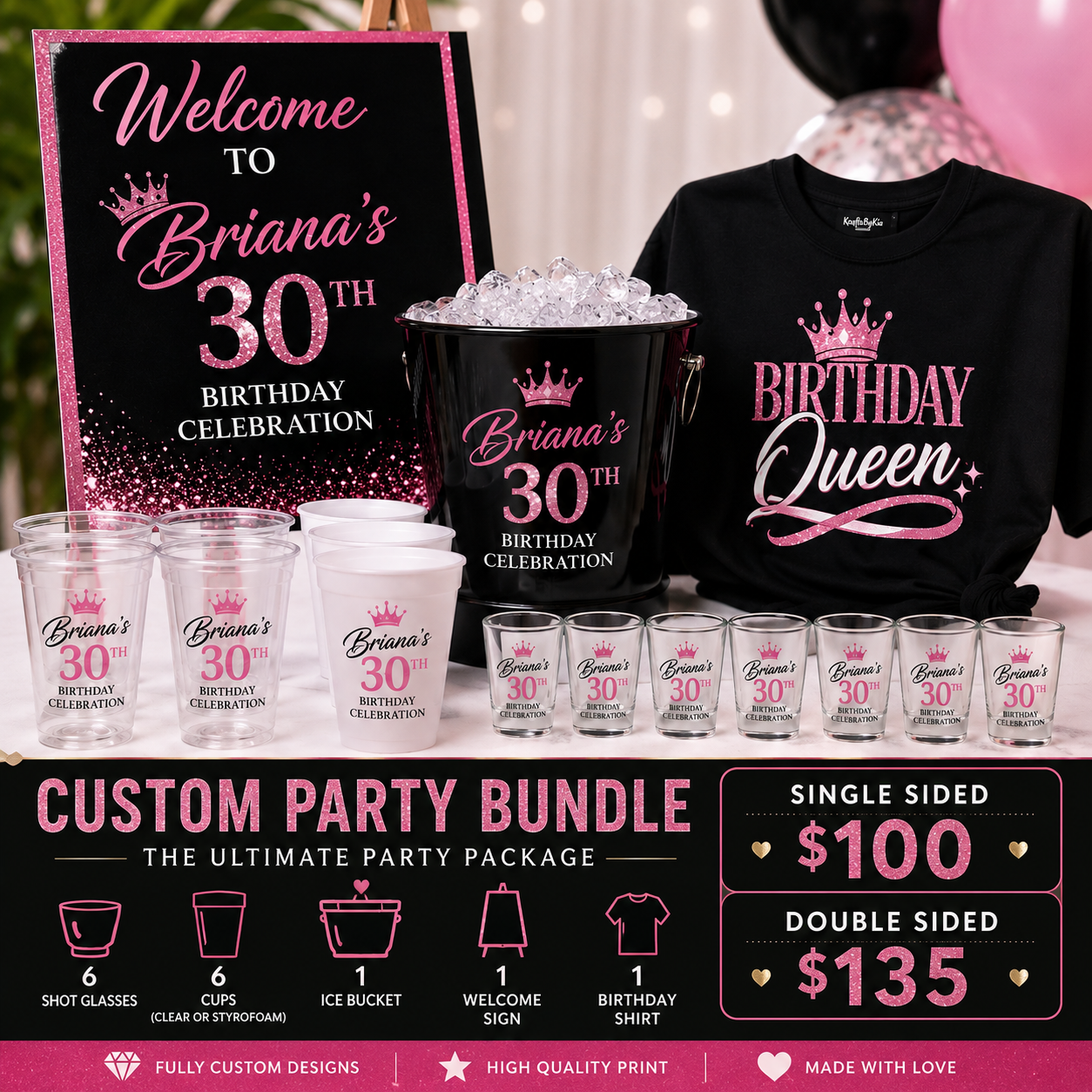Adult Custom Party Favors